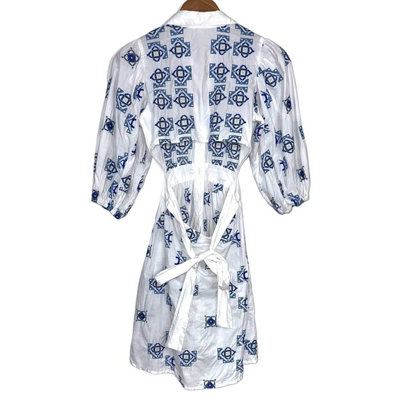 River Island Embroidered Mini Shirt Dress - Picture 7 of 16